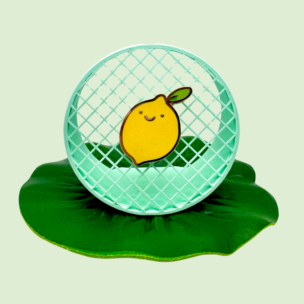 Happy Lemon Mini Pin – PondHQ